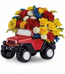 Jeep Wrangler King of the Road by Teleflora from Nate's Flowers in Casper, WY